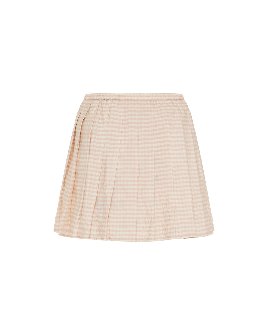 Vichy Cotton Blend Pleated Mini Skirt Moncler – Гарантія оригінальності – детальний вид