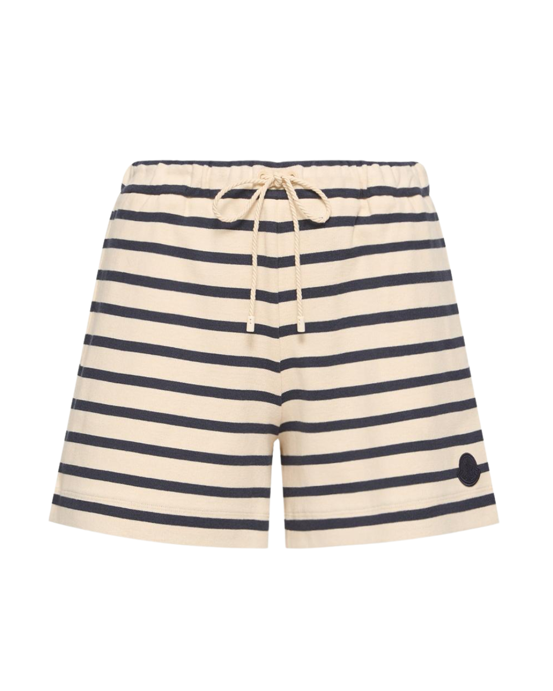 Striped Cotton Shorts Moncler оригінал – Купити в Україні – боковий вид