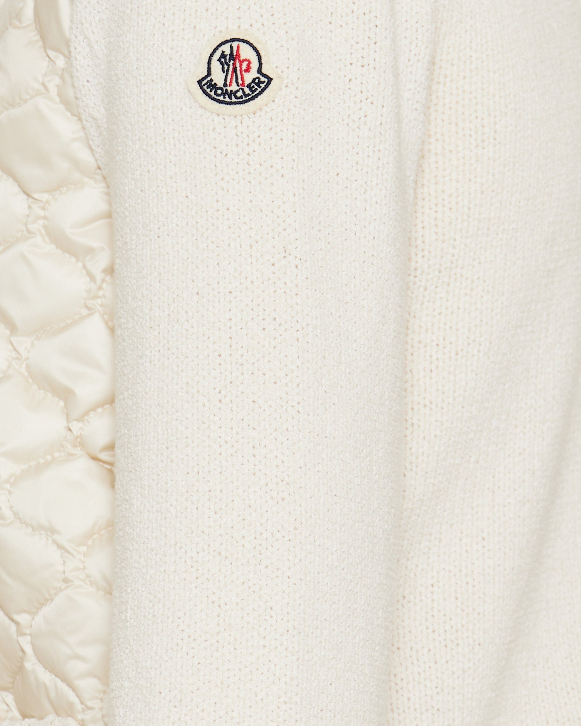 Geometric Quilted Padded Zip Up Cardigan Moncler оригінал – Купити в Україні – збільшений вид - MONCLER
