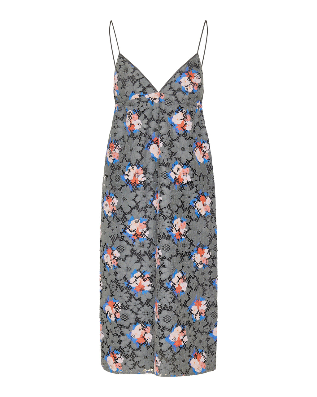 Lace Printed MIDI Dress Fendi – Гарантія оригінальності – боковий вид