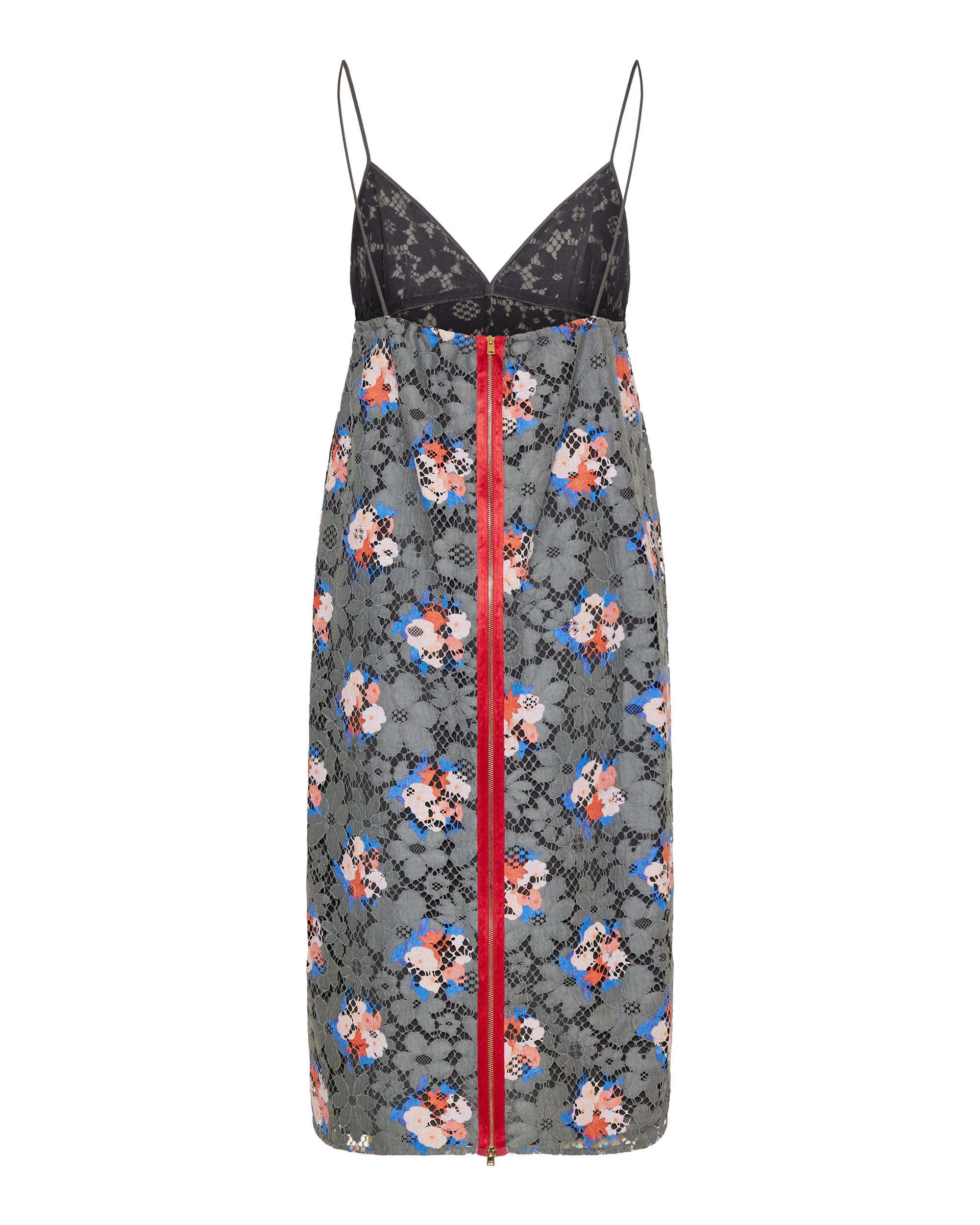 Lace Printed MIDI Dress Fendi – Гарантія оригінальності – детальний вид