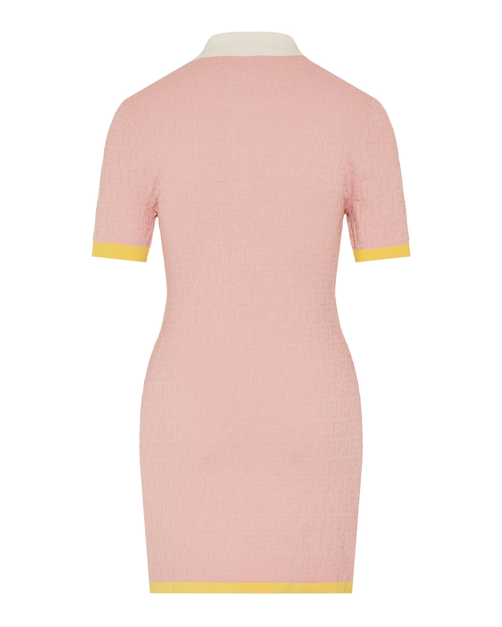 Ff Cotton And Silk Mini Dress Fendi – Гарантія оригінальності – детальний вид