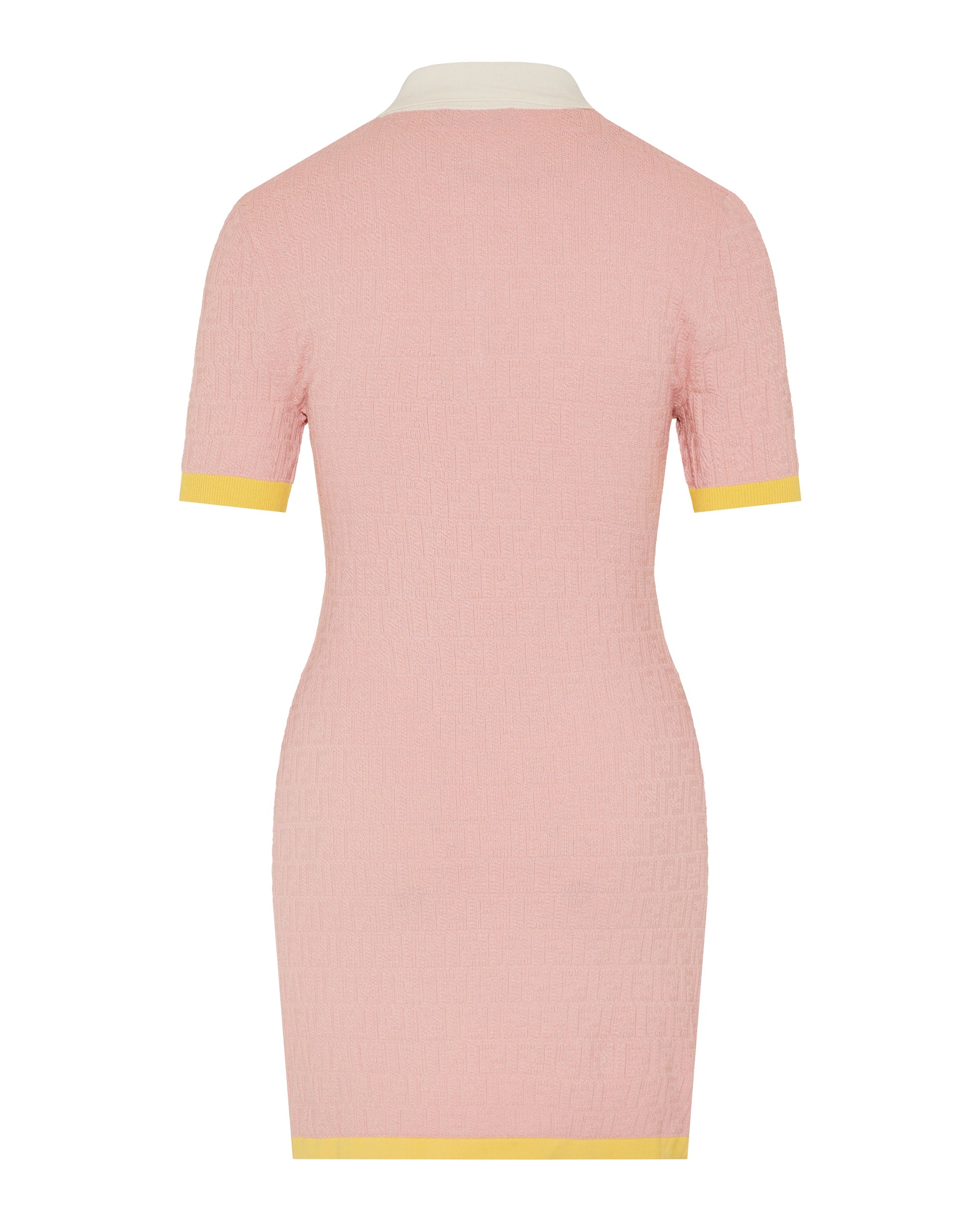 Ff Cotton And Silk Mini Dress Fendi – Гарантія оригінальності – детальний вид