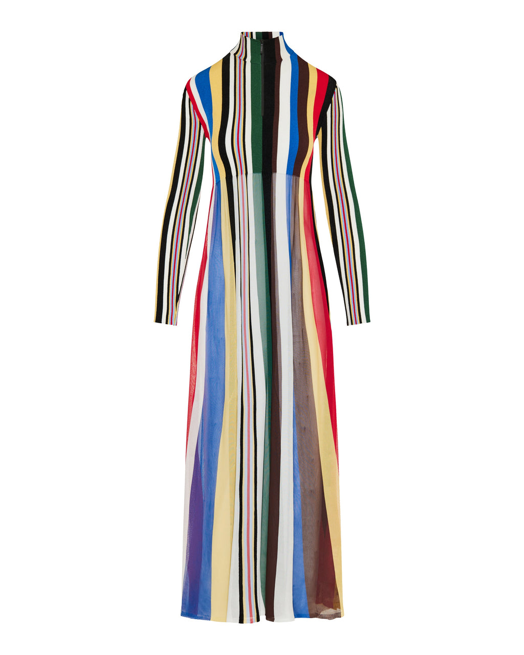 Stretch Viscose Blend Long Dress Loewe – Гарантія оригінальності – боковий вид