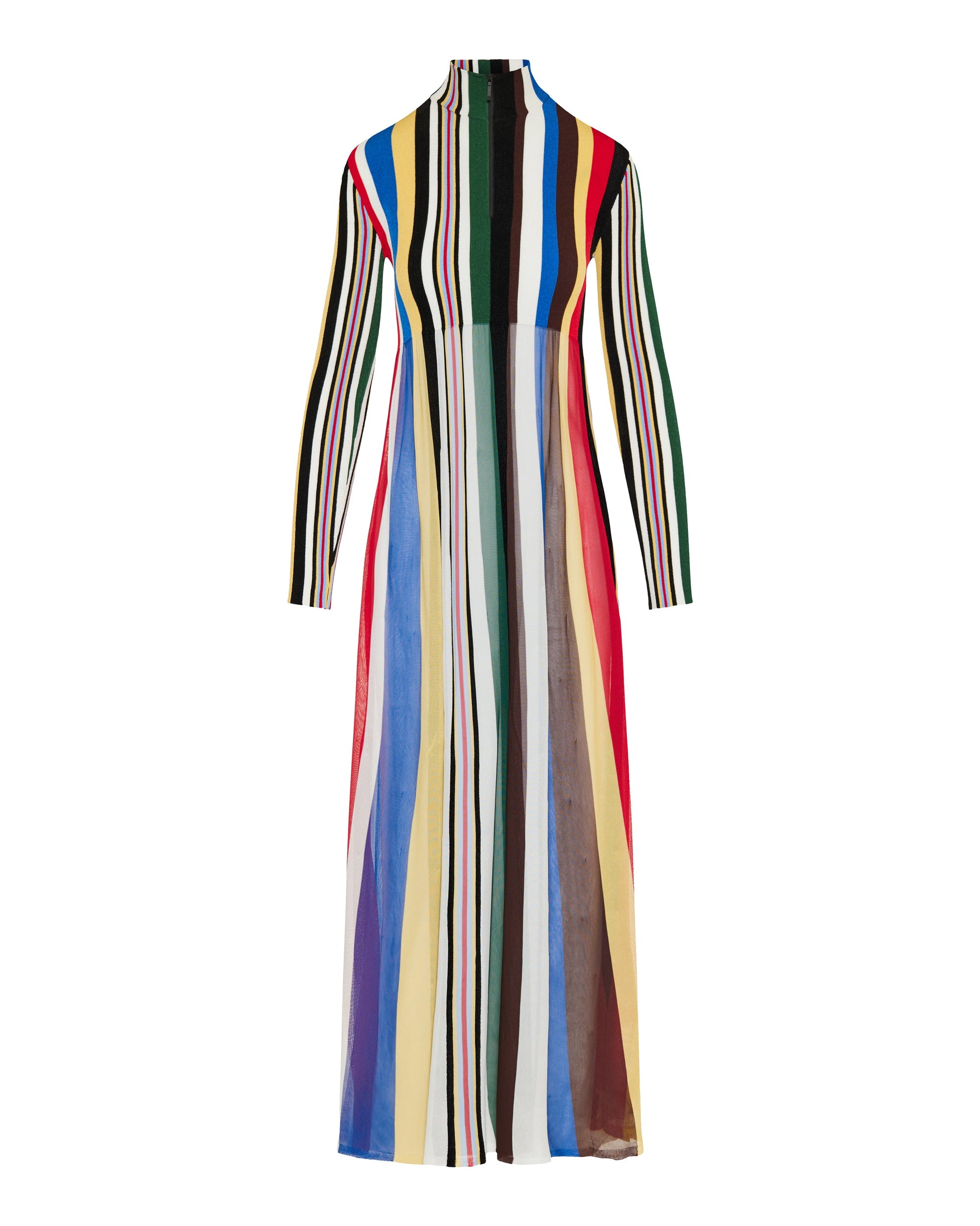 Stretch Viscose Blend Long Dress Loewe – Гарантія оригінальності – боковий вид