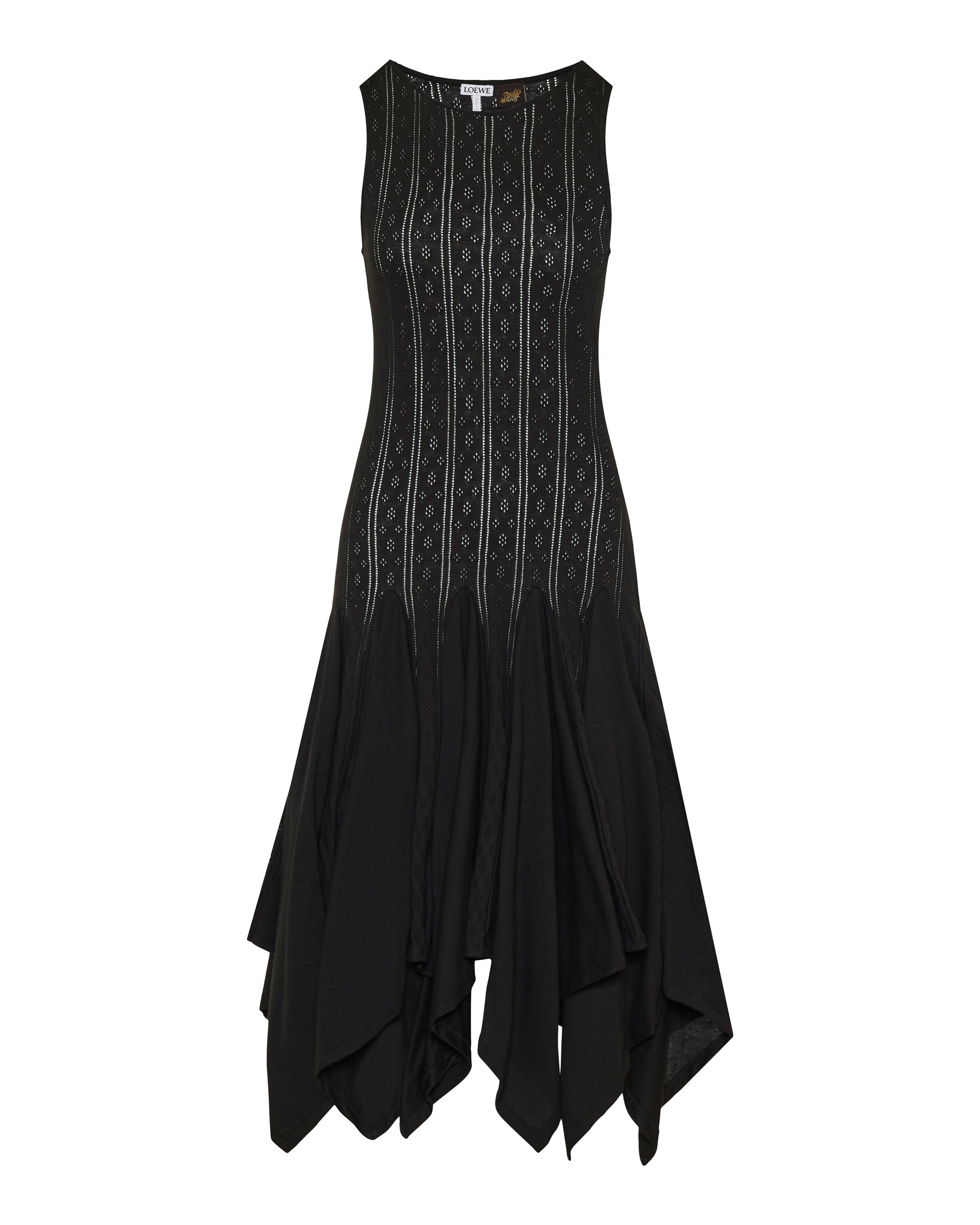 Оригінальна Tank Cotton MIDI Dress Loewe – боковий вид