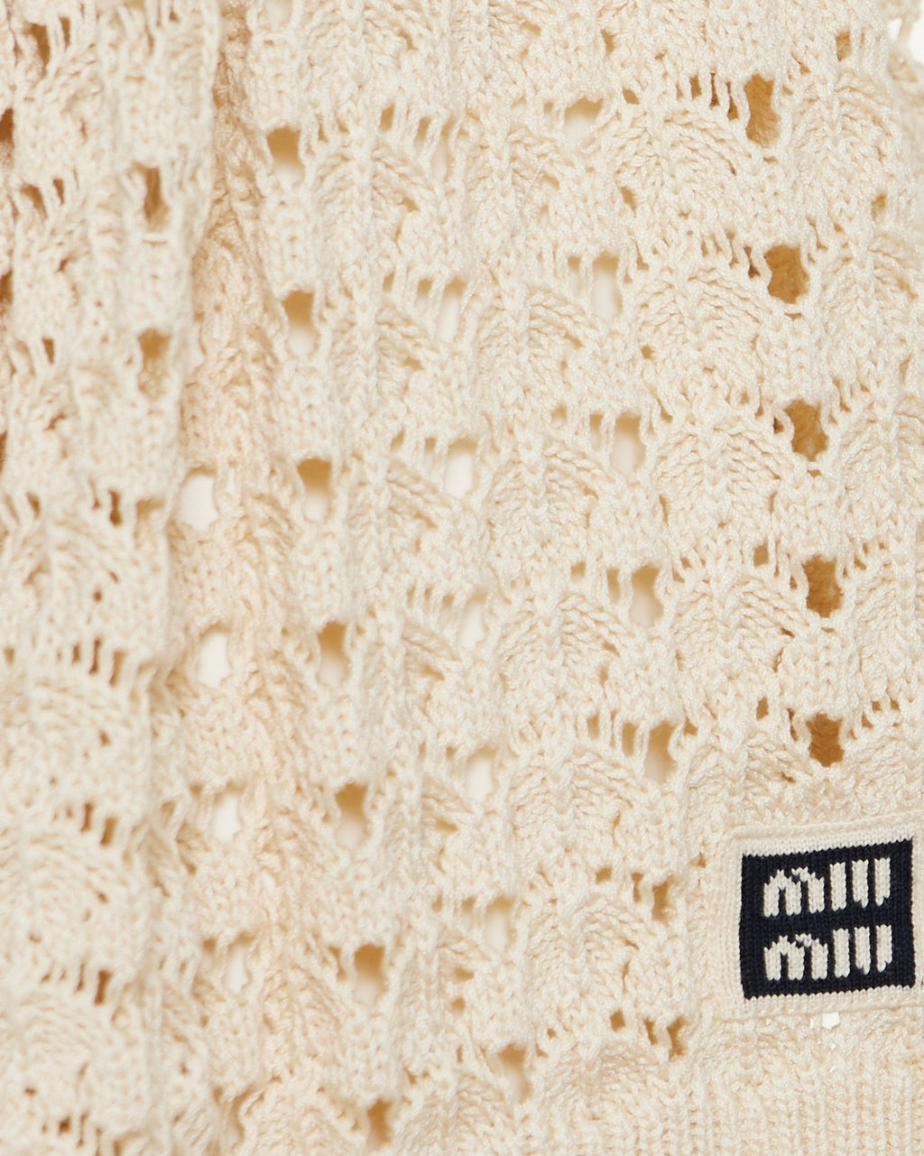 Cotton Mini Skirt Miu miu – Гарантія оригінальності – збільшений вид