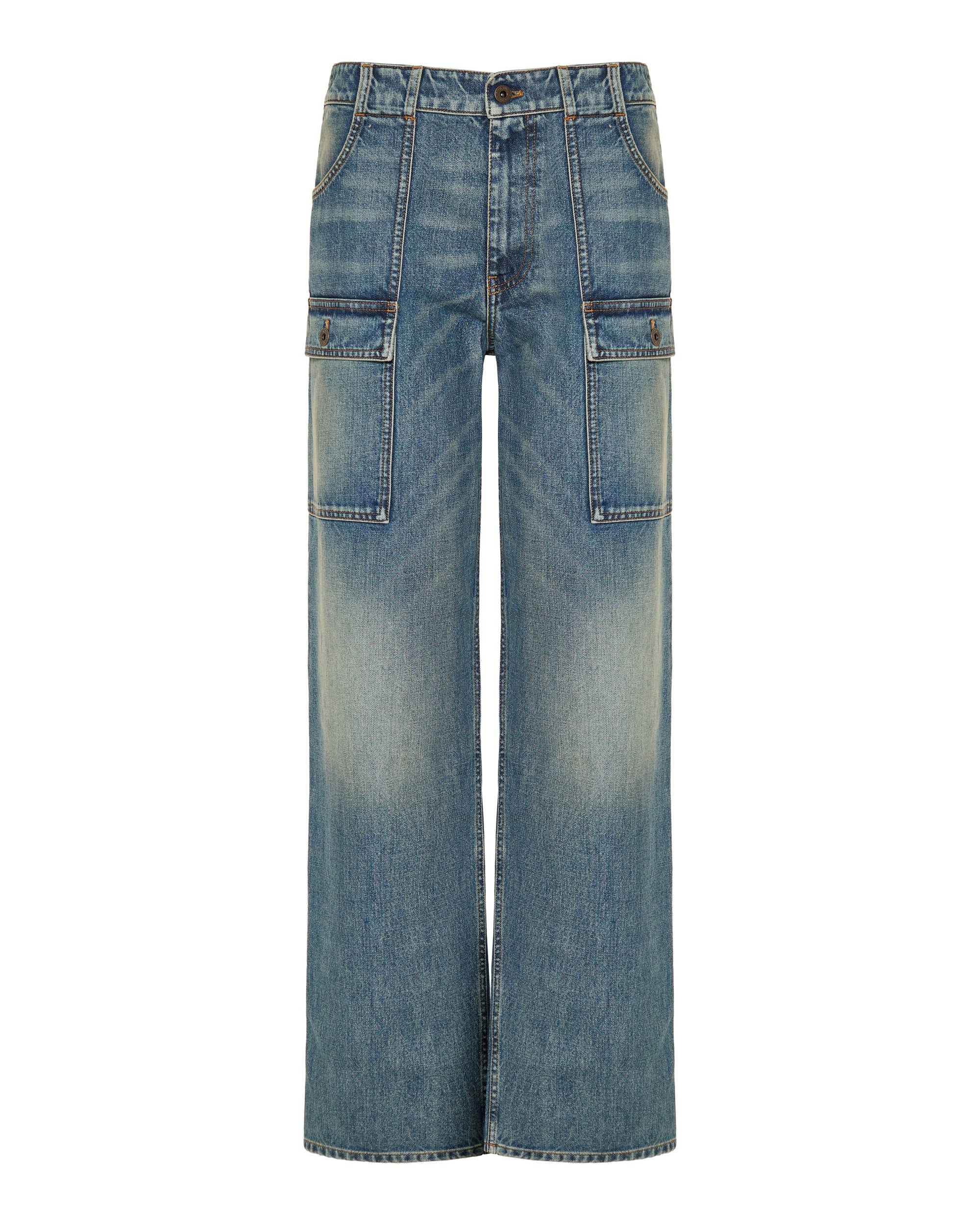 Denim Jeans Miu miu – Гарантія оригінальності – боковий вид