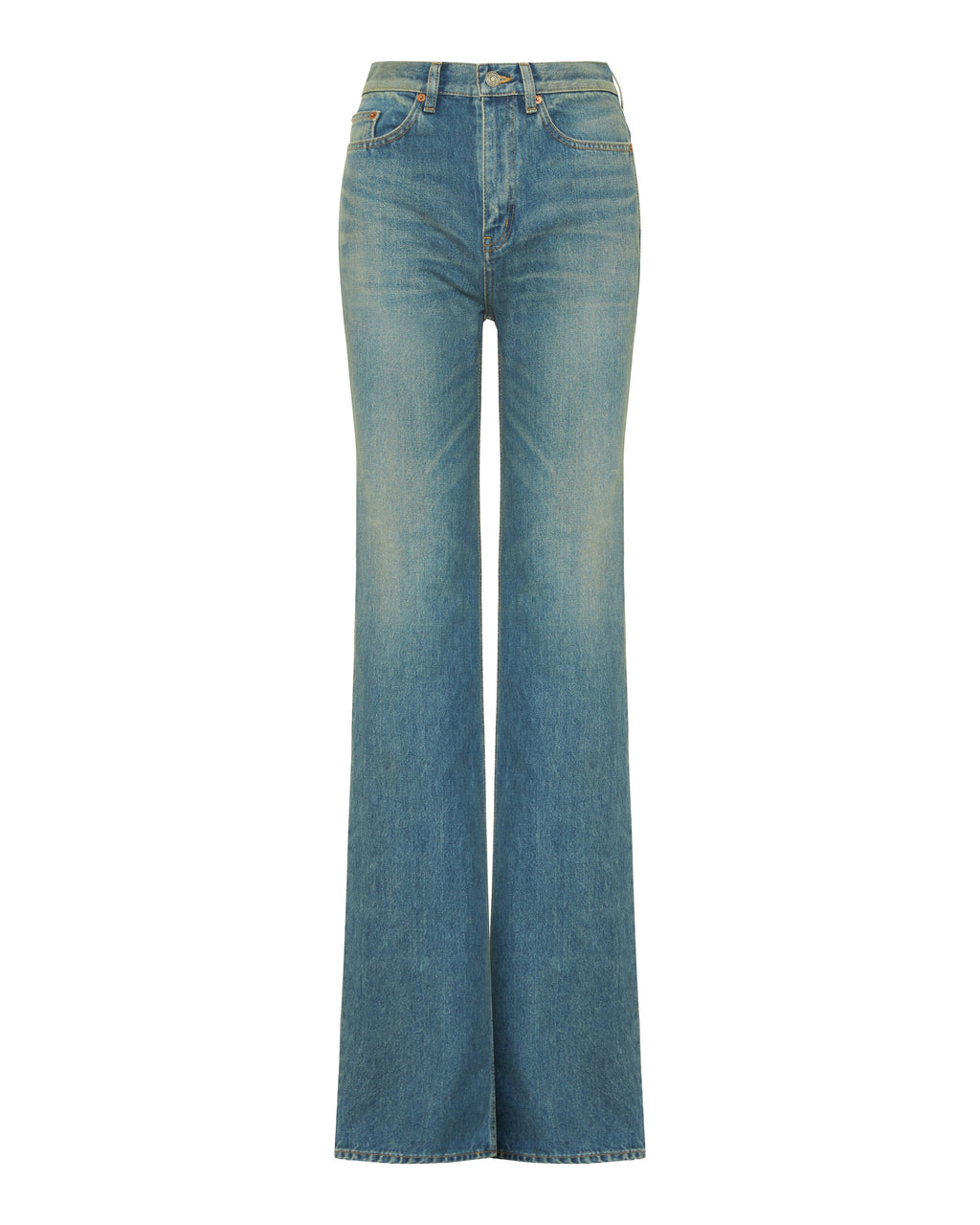 Yves Flared Jeans Saint laurent – Гарантія оригінальності – боковий вид