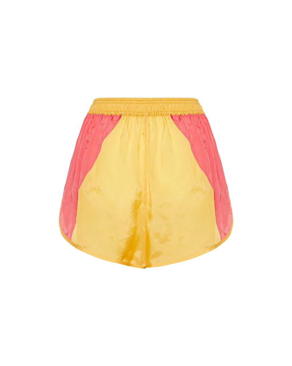 Color Block Satin Shorts Saint laurent оригінал – Купити в Україні – детальний вид