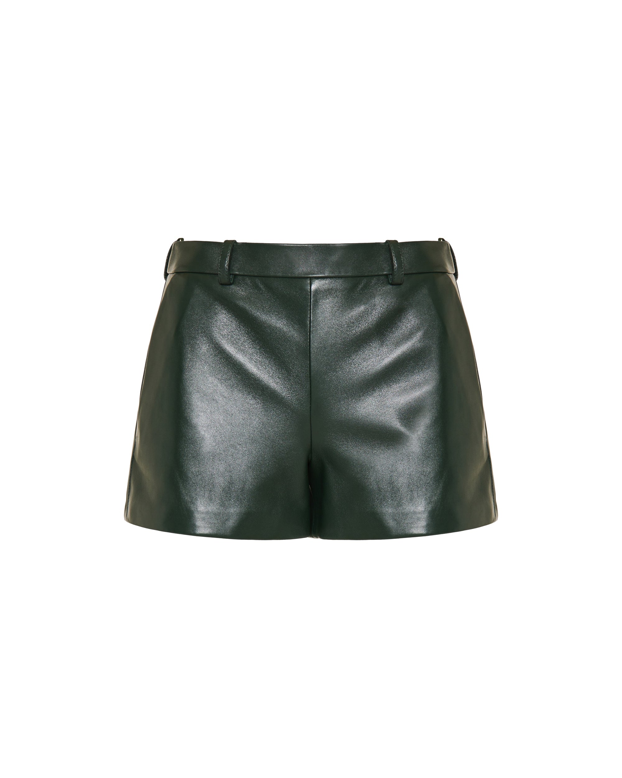 Leather Bermuda Shorts Gucci – Гарантія оригінальності – боковий вид