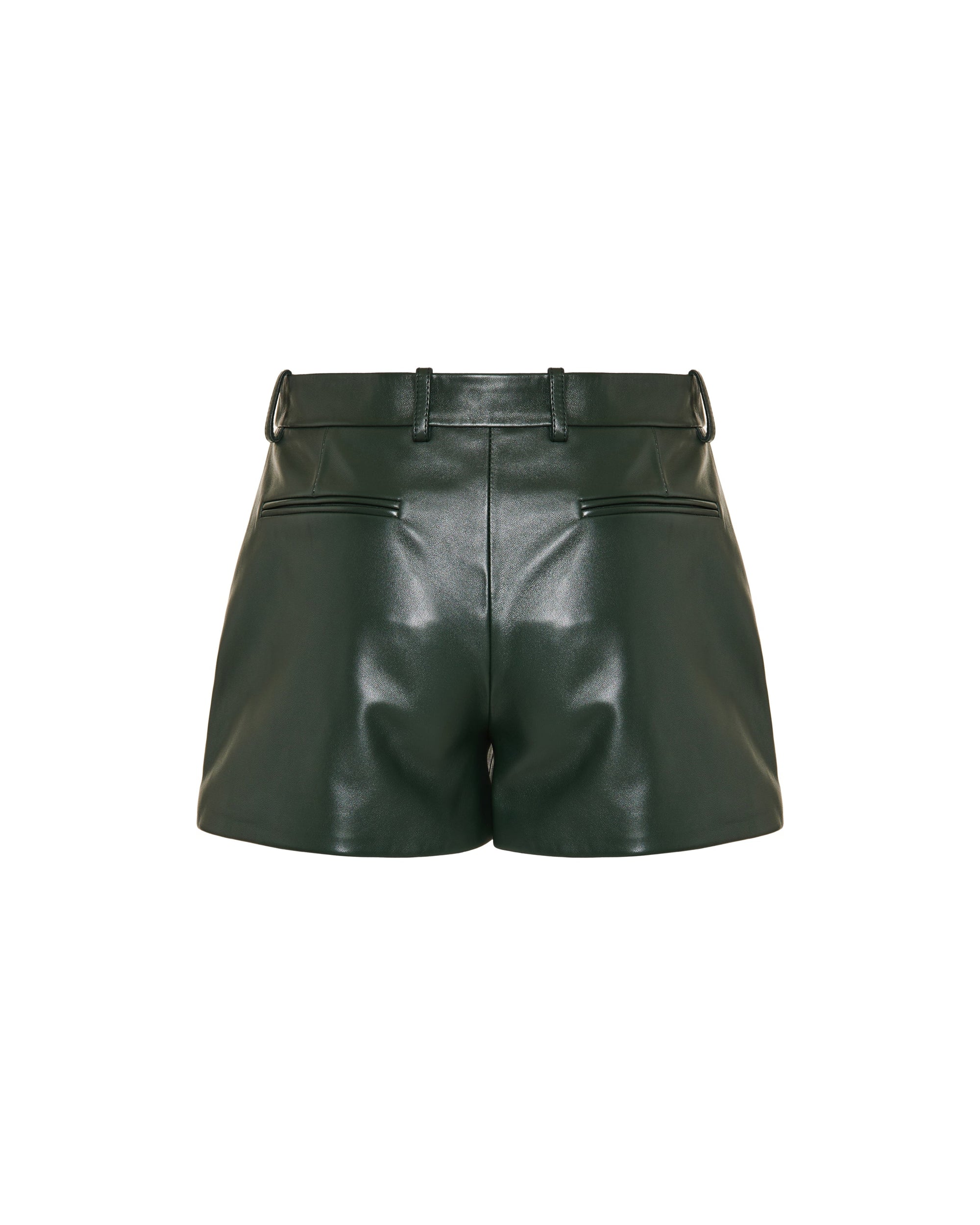 Leather Bermuda Shorts Gucci – Гарантія оригінальності – детальний вид