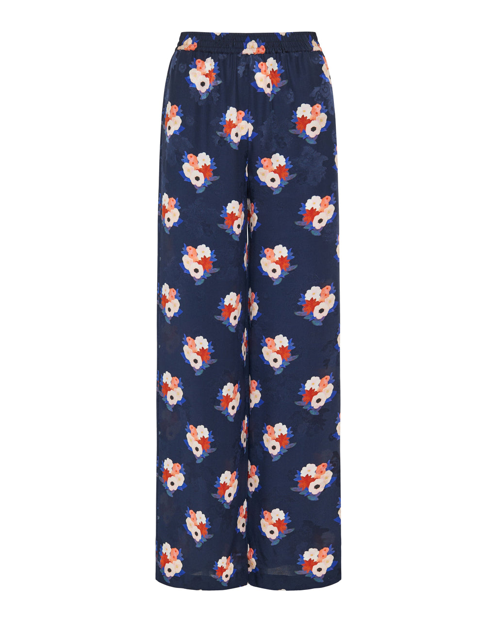 Floral Silk Trousers Fendi оригінал – Купити в Україні – боковий вид
