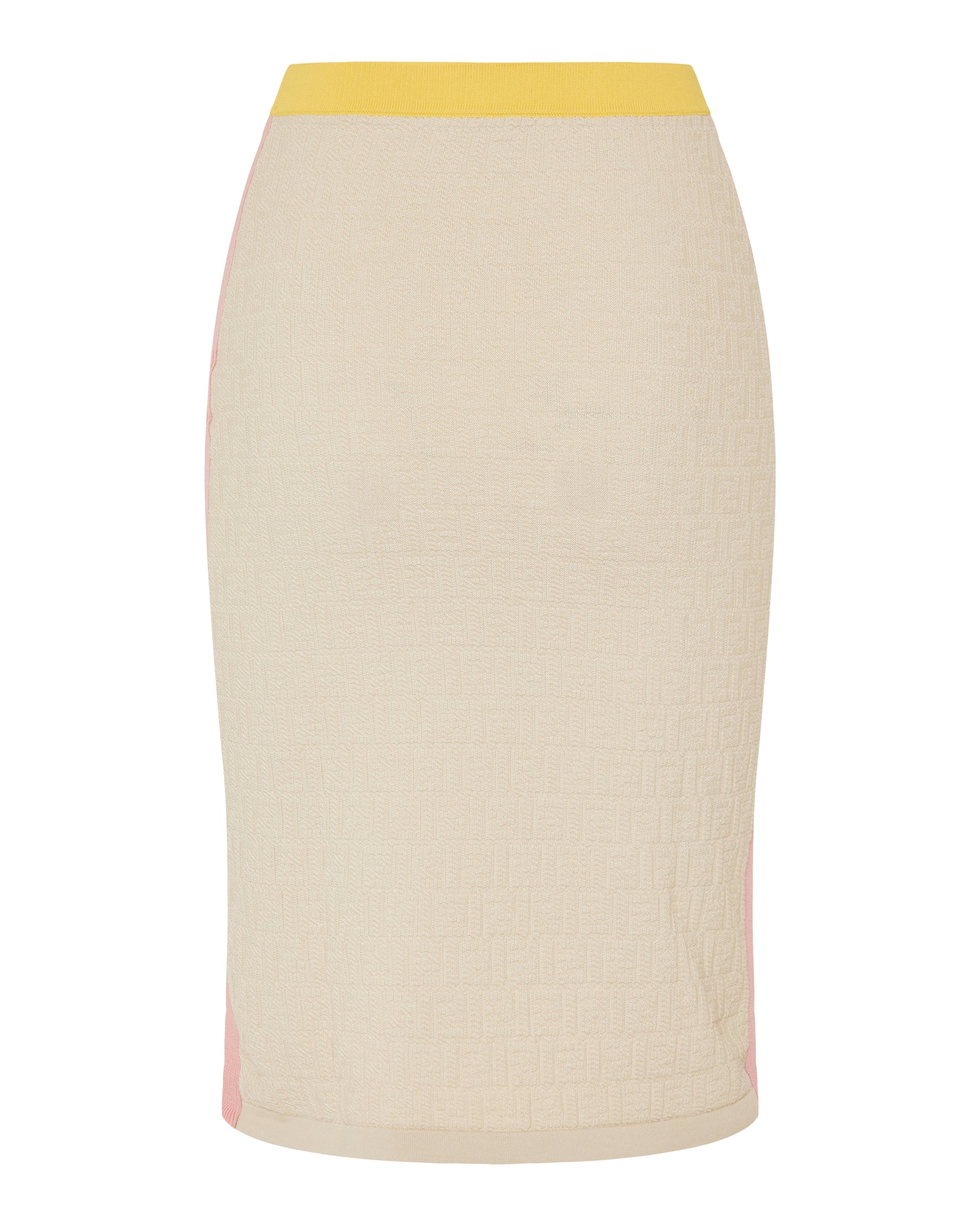 Cotton And Silk MIDI Skirt Fendi – Гарантія оригінальності – детальний вид