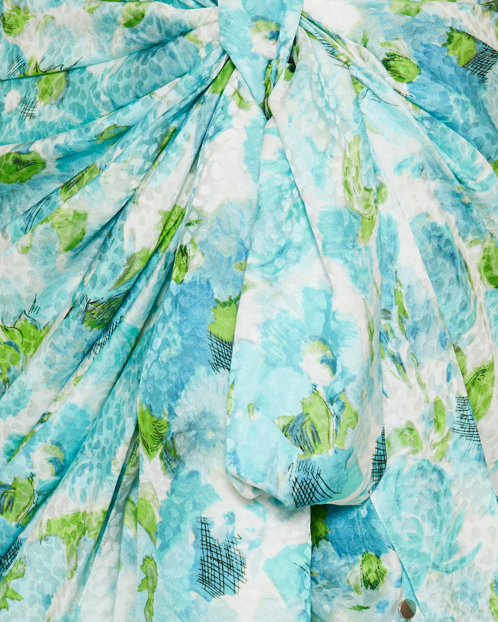 Short Wrap Silk Skirt Chloe оригінал – Купити в Україні – збільшений вид