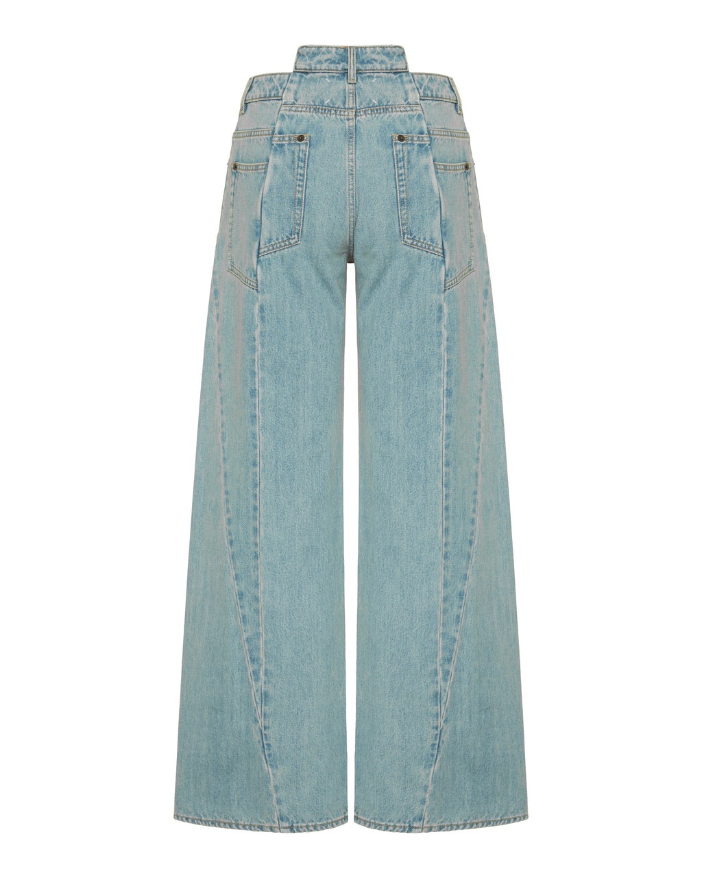 Оригінальна Cut Out Waistband Relaxed Fit Jeans Maison margiela – детальний вид