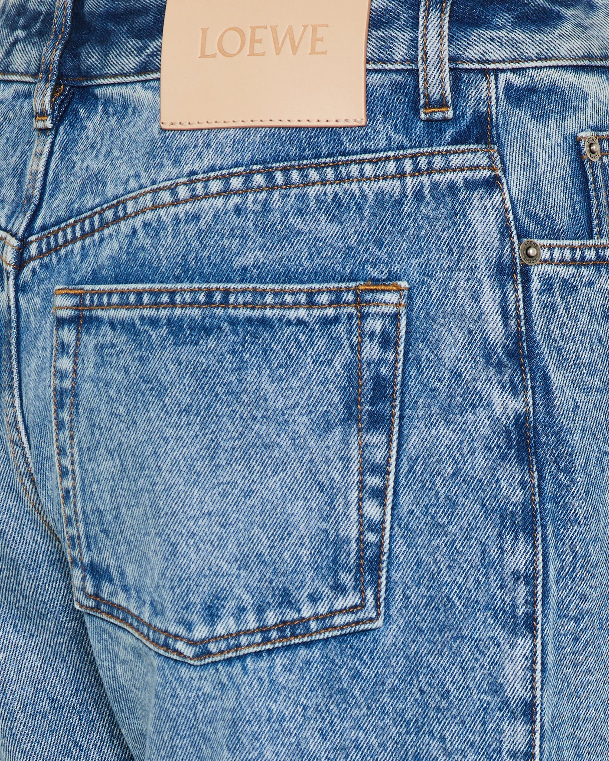 Denim Cropped Jeans Loewe – Гарантія оригінальності – збільшений вид