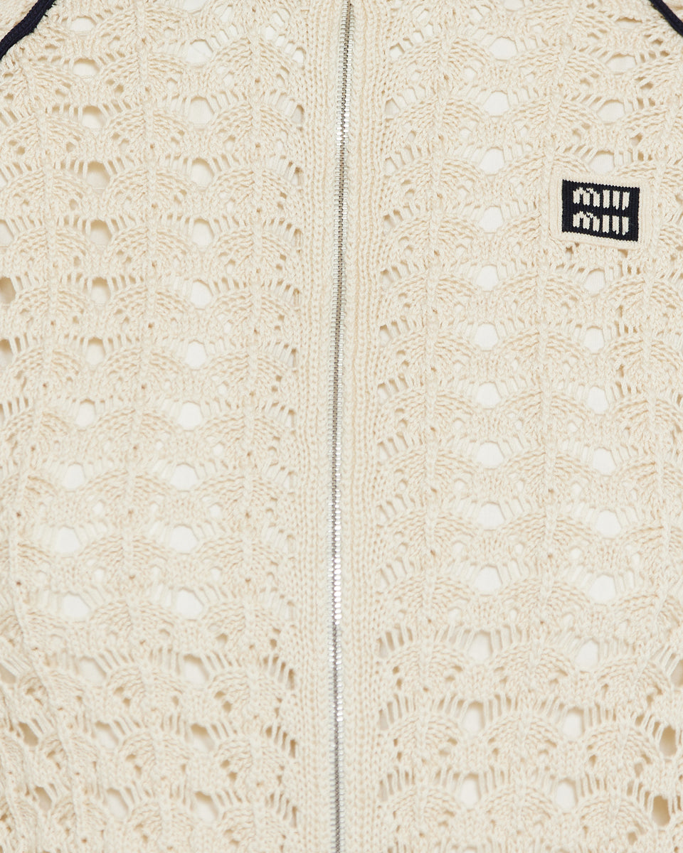 Openwork Zip Up Cardigan Miu miu оригінал – Купити в Україні – збільшений вид