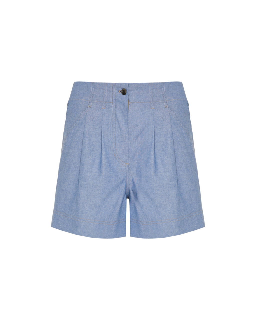 Chambray Shorts Moncler – Гарантія оригінальності – боковий вид