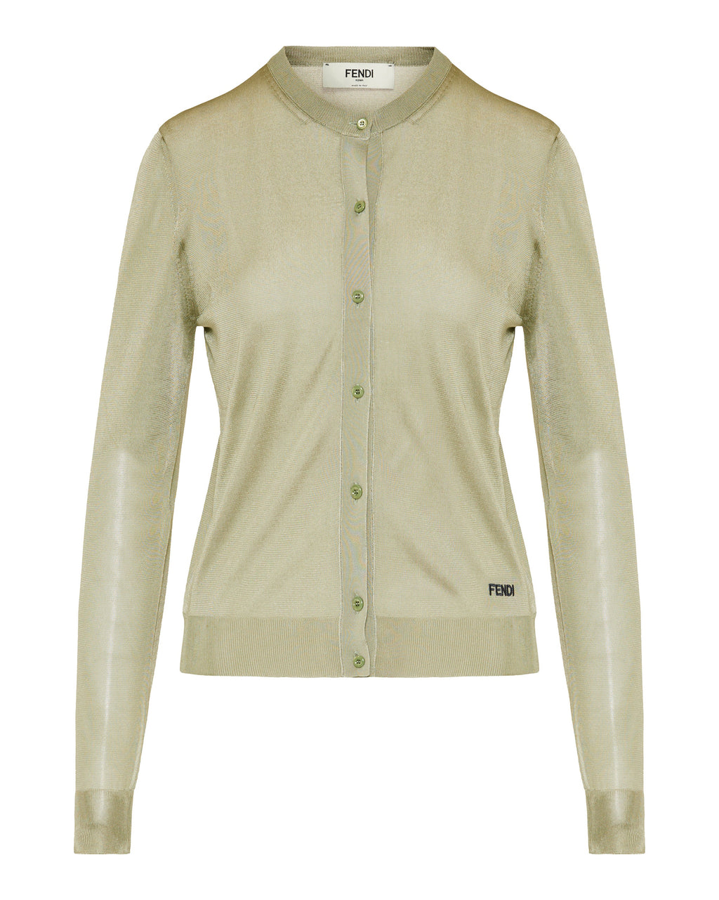 Оригінальна Viscose Cardigan Fendi – боковий вид