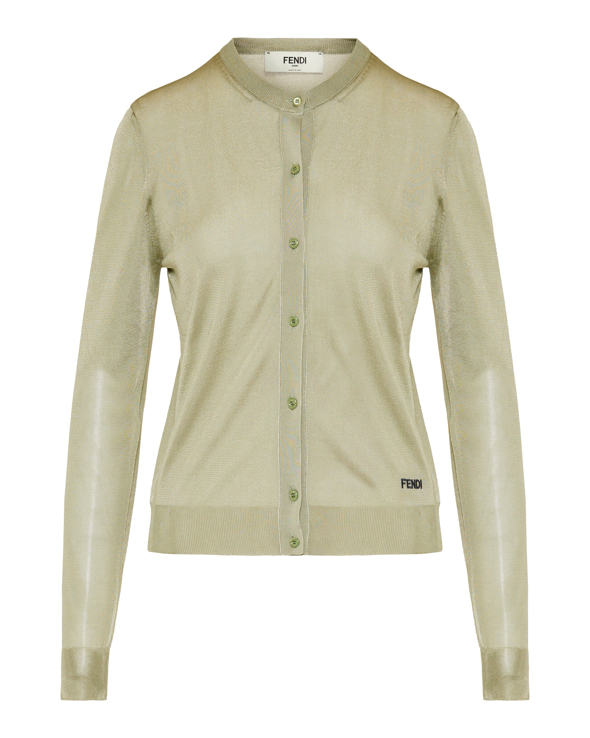 Оригінальна Viscose Cardigan Fendi – боковий вид