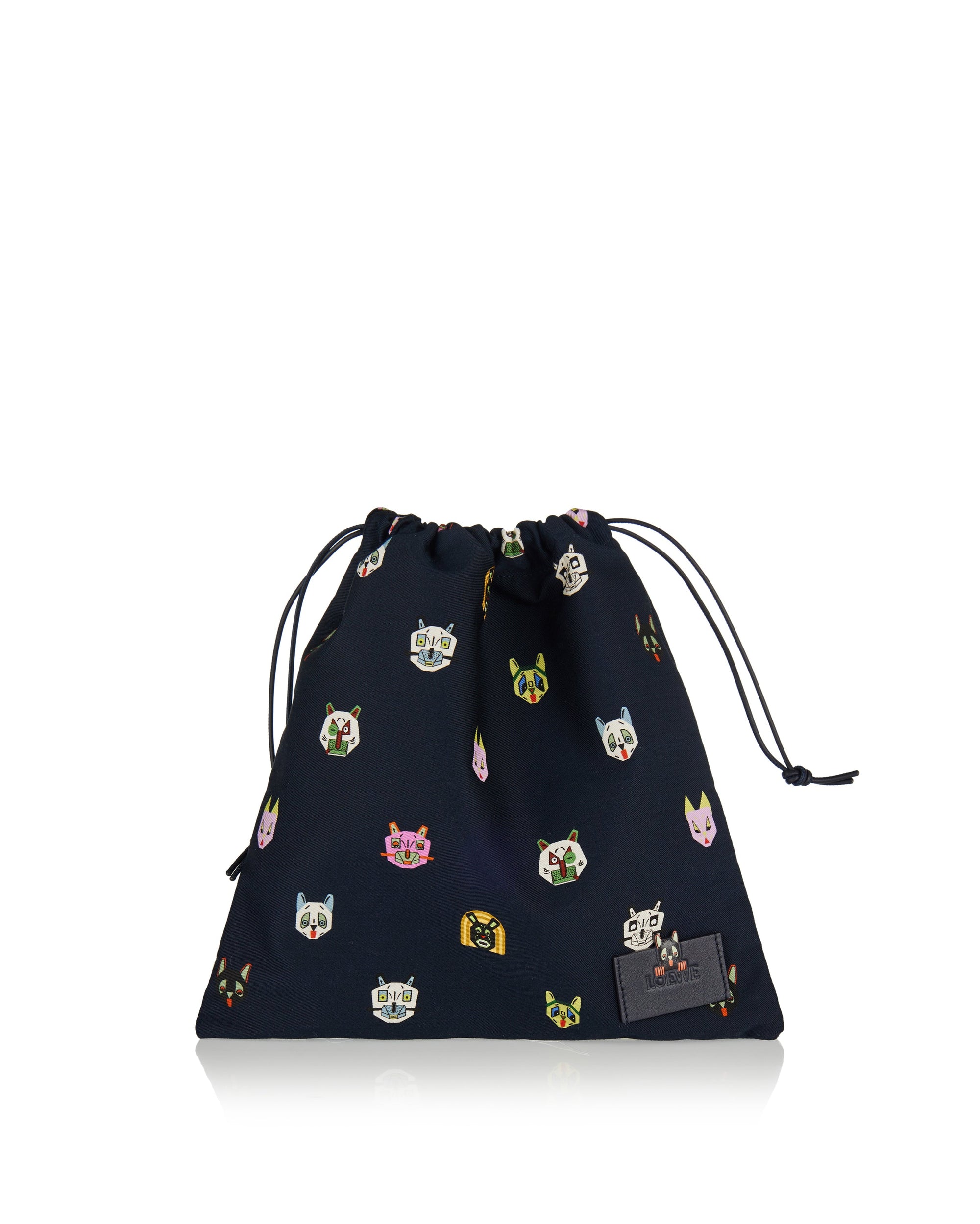 Оригінальна Cats Small Drawstring Pouch Loewe – боковий вид