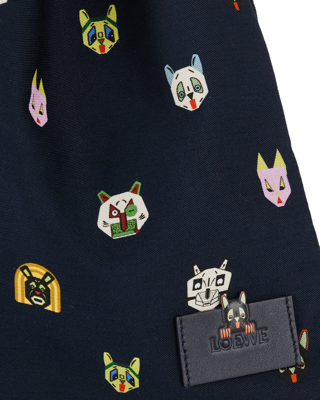 Оригінальна Cats Small Drawstring Pouch Loewe – збільшений вид