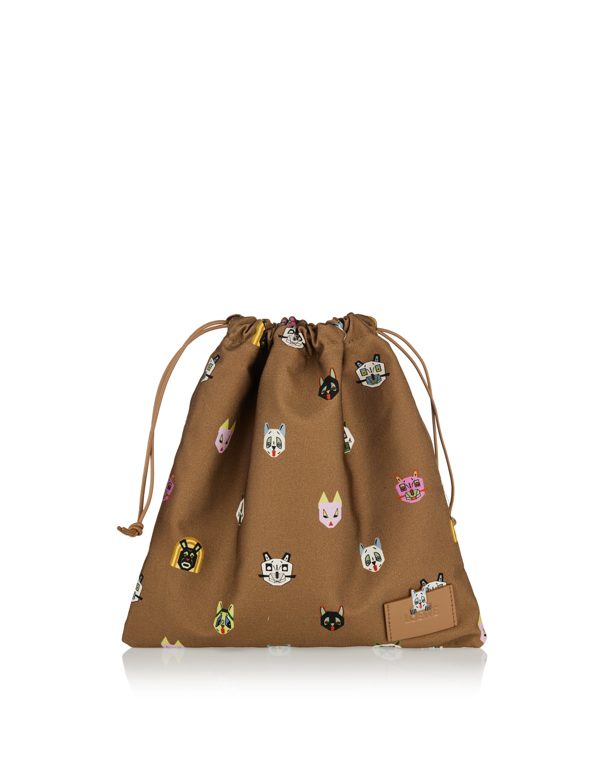 Оригінальна Cats Small Drawstring Pouch Loewe – боковий вид
