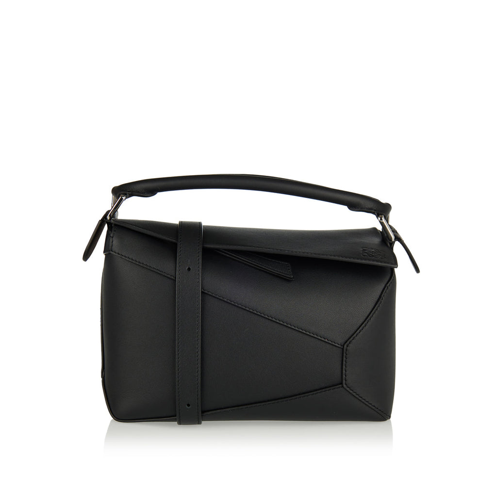 Puzzle Edge Small Leather Bag Loewe – Гарантія оригінальності – боковий вид