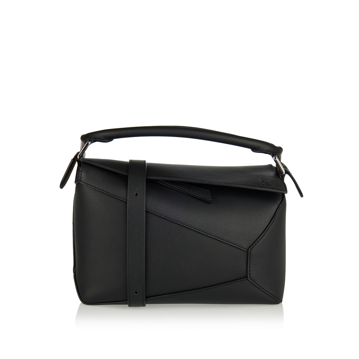 Puzzle Edge Small Leather Bag Loewe – Гарантія оригінальності – боковий вид