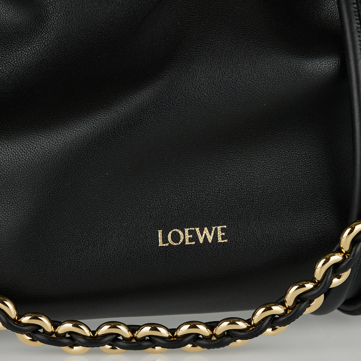 Flamenco Medium Leather Clutch Loewe оригінал – Купити в Україні – збільшений вид