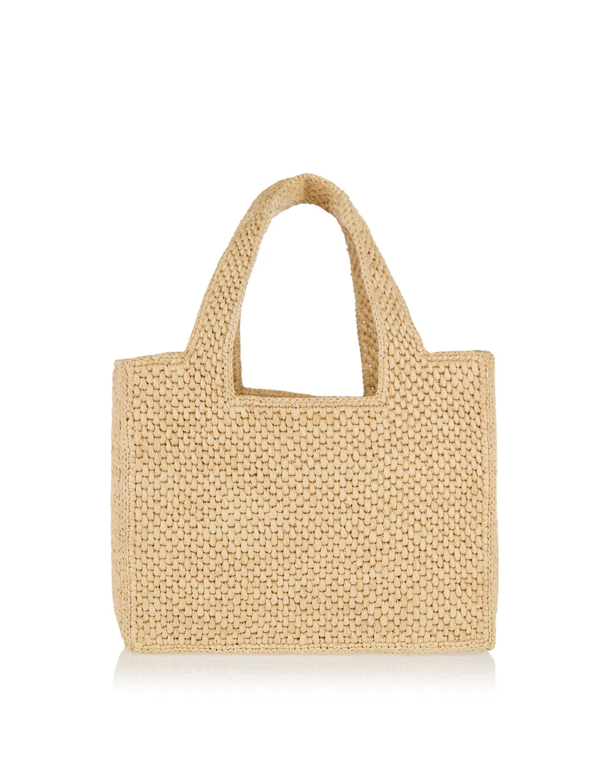 Small Loewe Font Raffia Tote Bag Loewe – Гарантія оригінальності – детальний вид