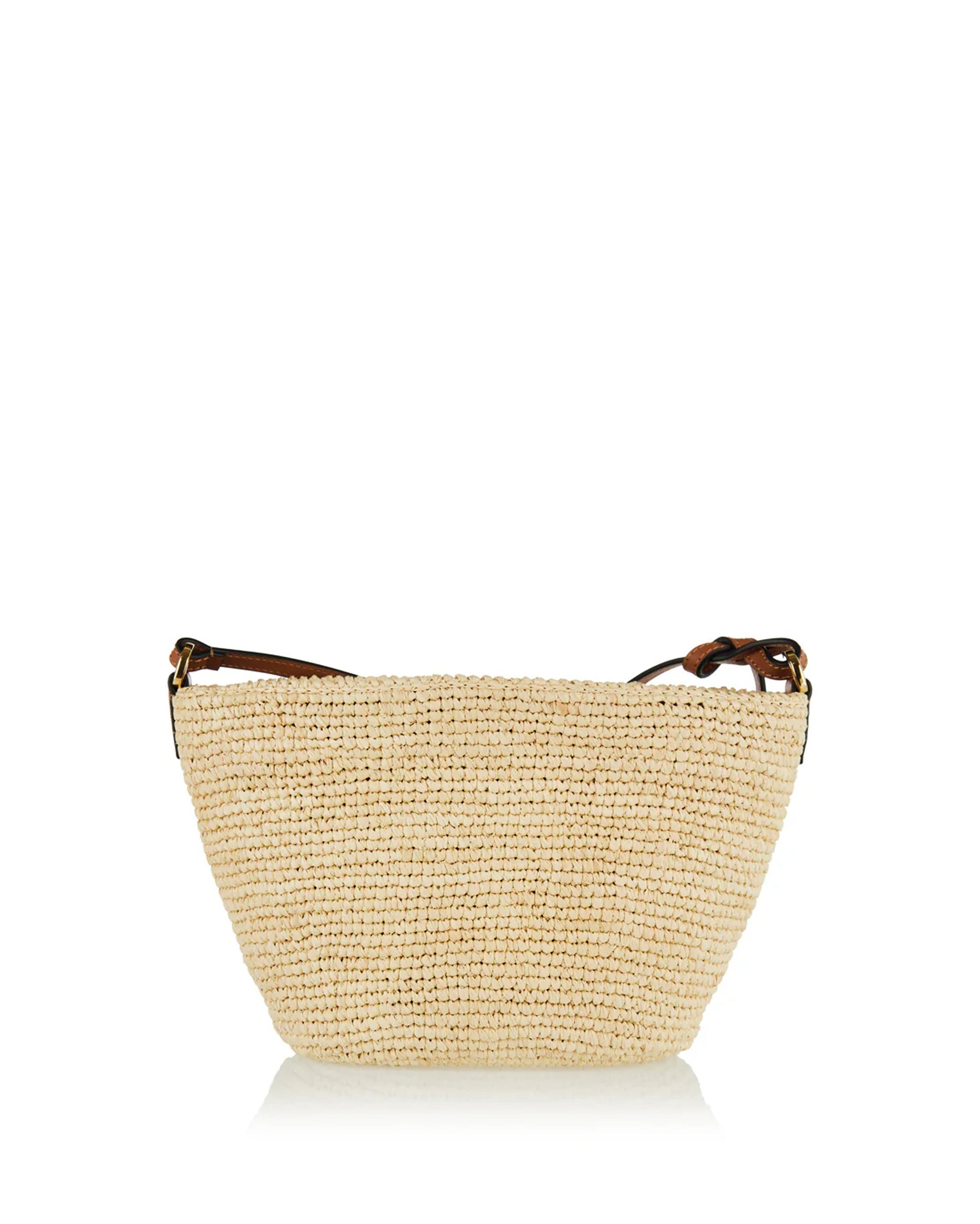 Slit Raffia Pochette Bag Loewe оригінал – Купити в Україні – детальний вид