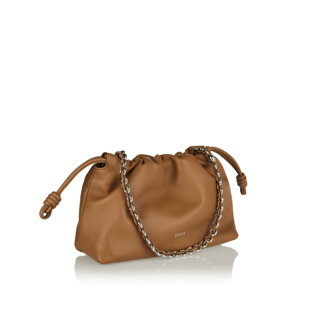 Flamenco Medium Leather Clutch Loewe оригінал – Купити в Україні – вид ззаду