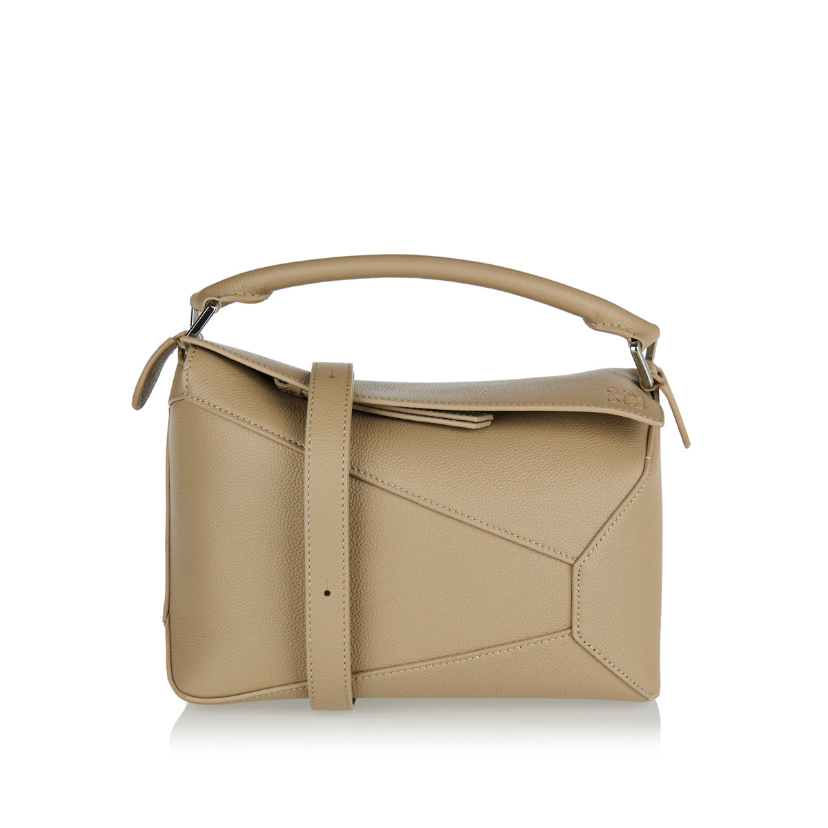 Puzzle Edge Small Leather Bag Loewe – Гарантія оригінальності – боковий вид