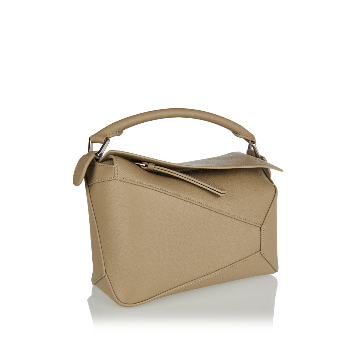Puzzle Edge Small Leather Bag Loewe – Гарантія оригінальності – вид ззаду