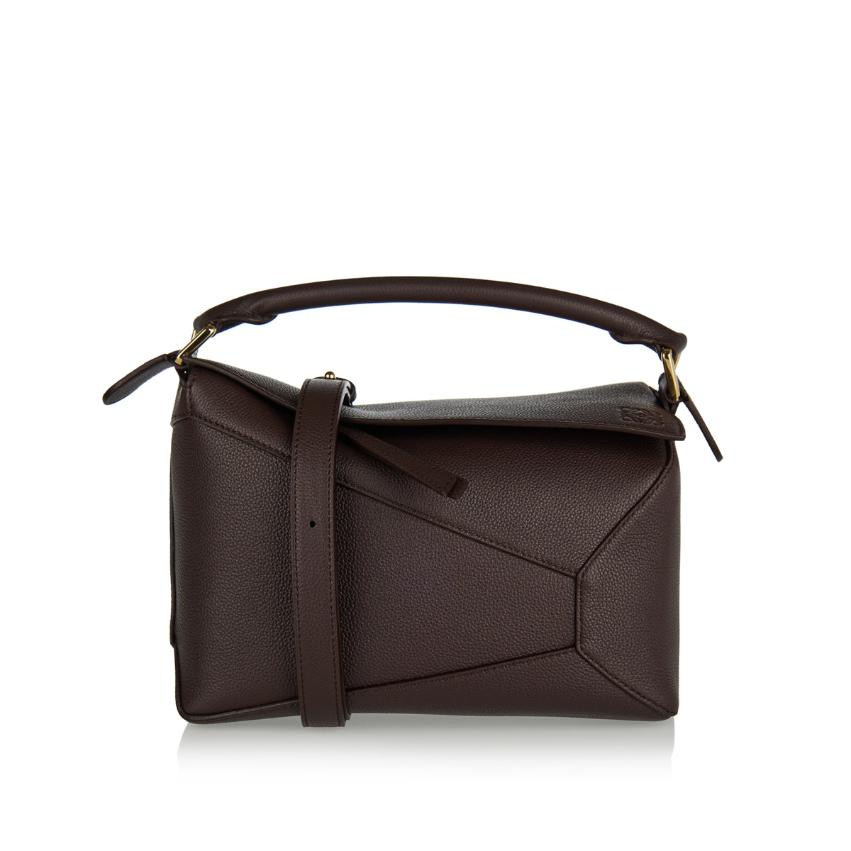 Puzzle Edge Small Leather Bag Loewe – Гарантія оригінальності – боковий вид