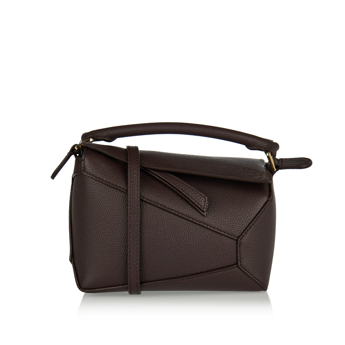 Puzzle Edge Mini Leather Bag Loewe – Гарантія оригінальності – боковий вид