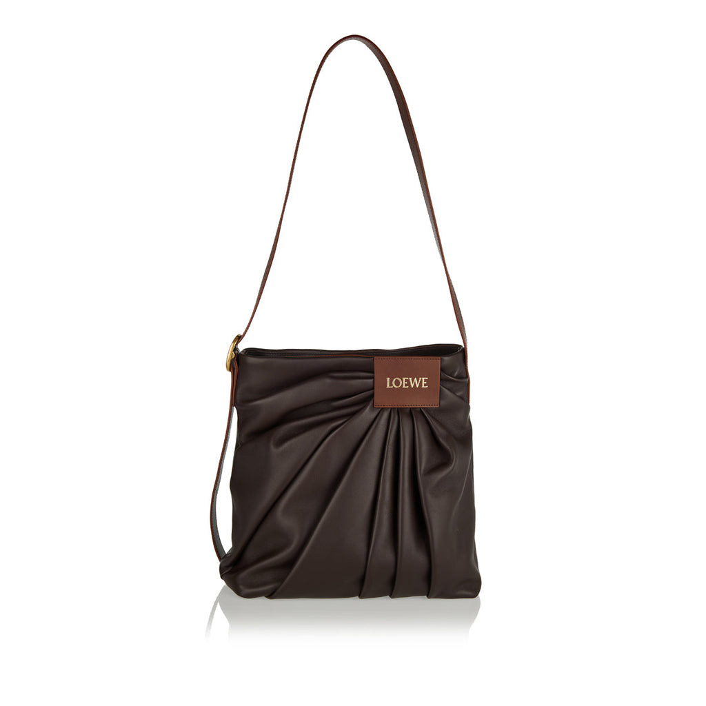 Draped Tote Bag Loewe – Гарантія оригінальності – боковий вид
