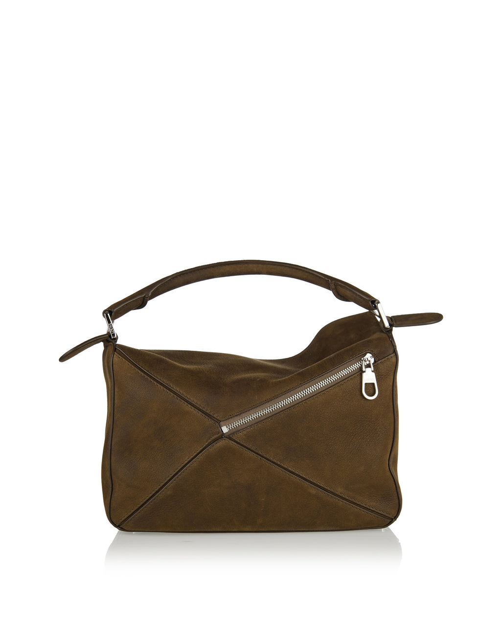 Small Featherlight Puzzle Nubuck Bag Loewe – Гарантія оригінальності – детальний вид