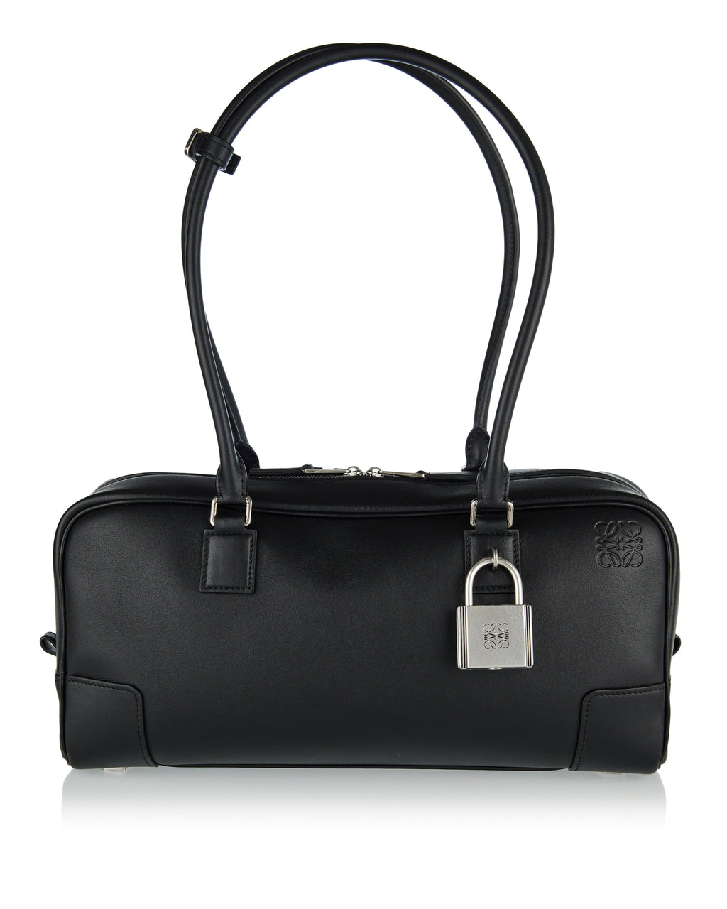 Amazona 31 Cropped Leather Shoulder Bag Loewe – Гарантія оригінальності – боковий вид