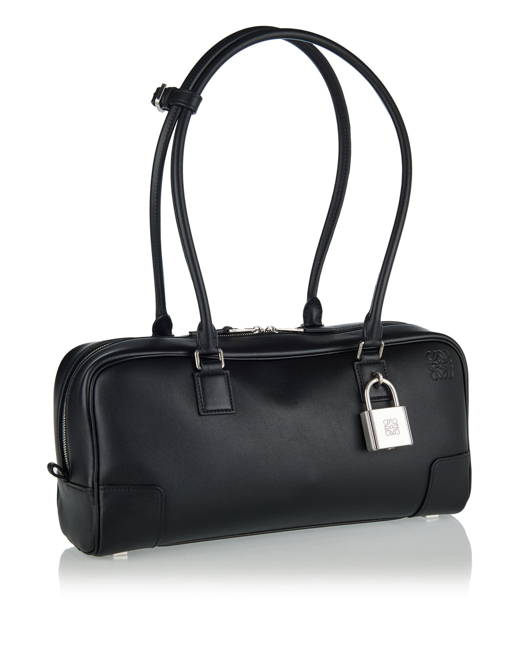 Amazona 31 Cropped Leather Shoulder Bag Loewe – Гарантія оригінальності – вид ззаду