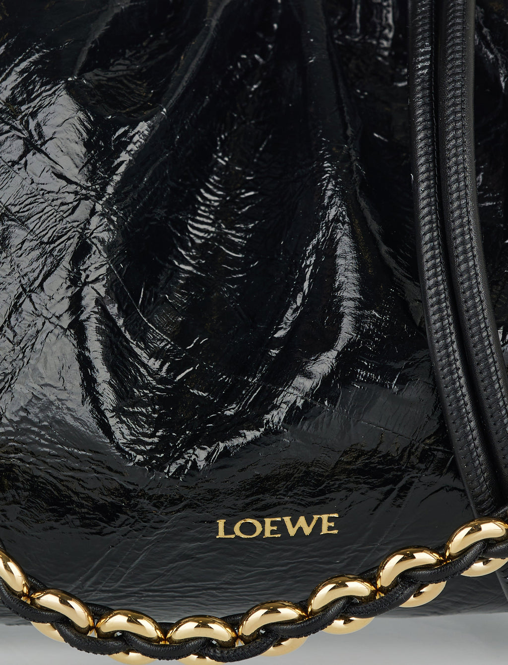 Mini Flamenco Hagfish Leather Purse Loewe – Гарантія оригінальності – збільшений вид