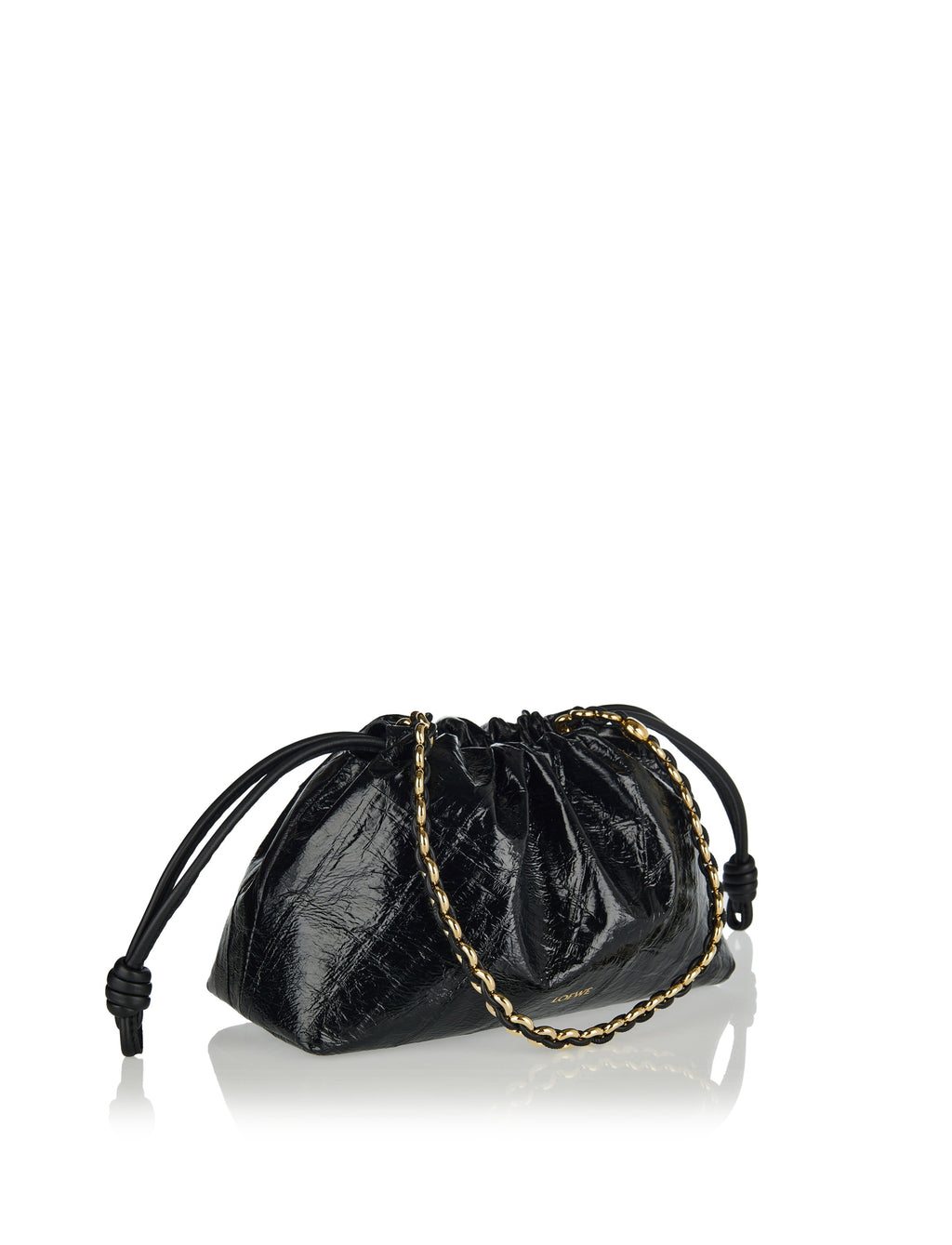 Mini Flamenco Hagfish Leather Purse Loewe – Гарантія оригінальності – вид ззаду