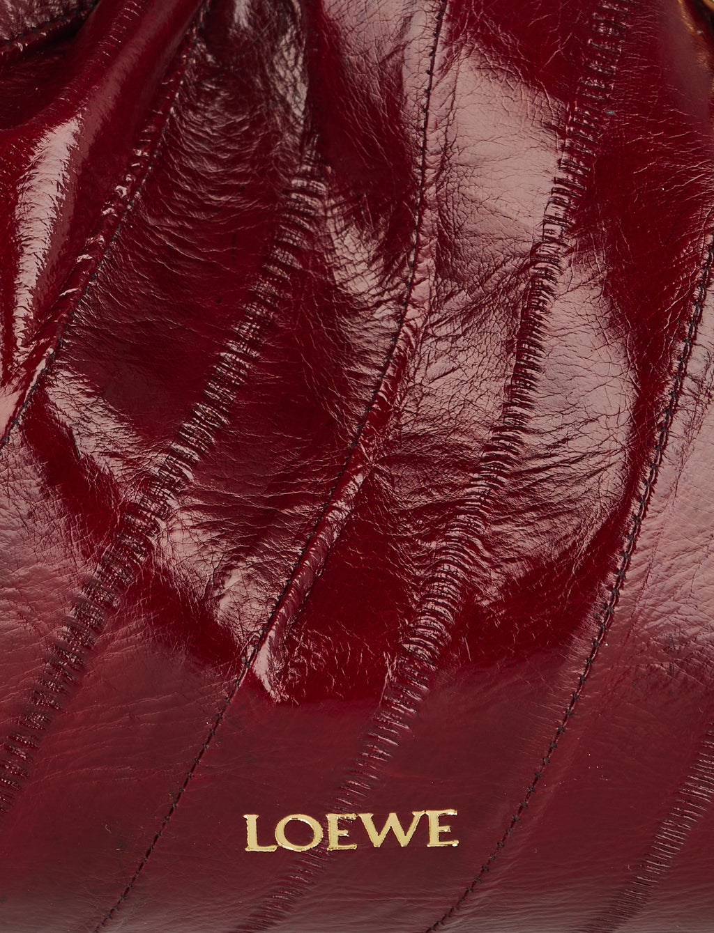Mini Flamenco Hagfish Leather Purse Loewe – Гарантія оригінальності – збільшений вид