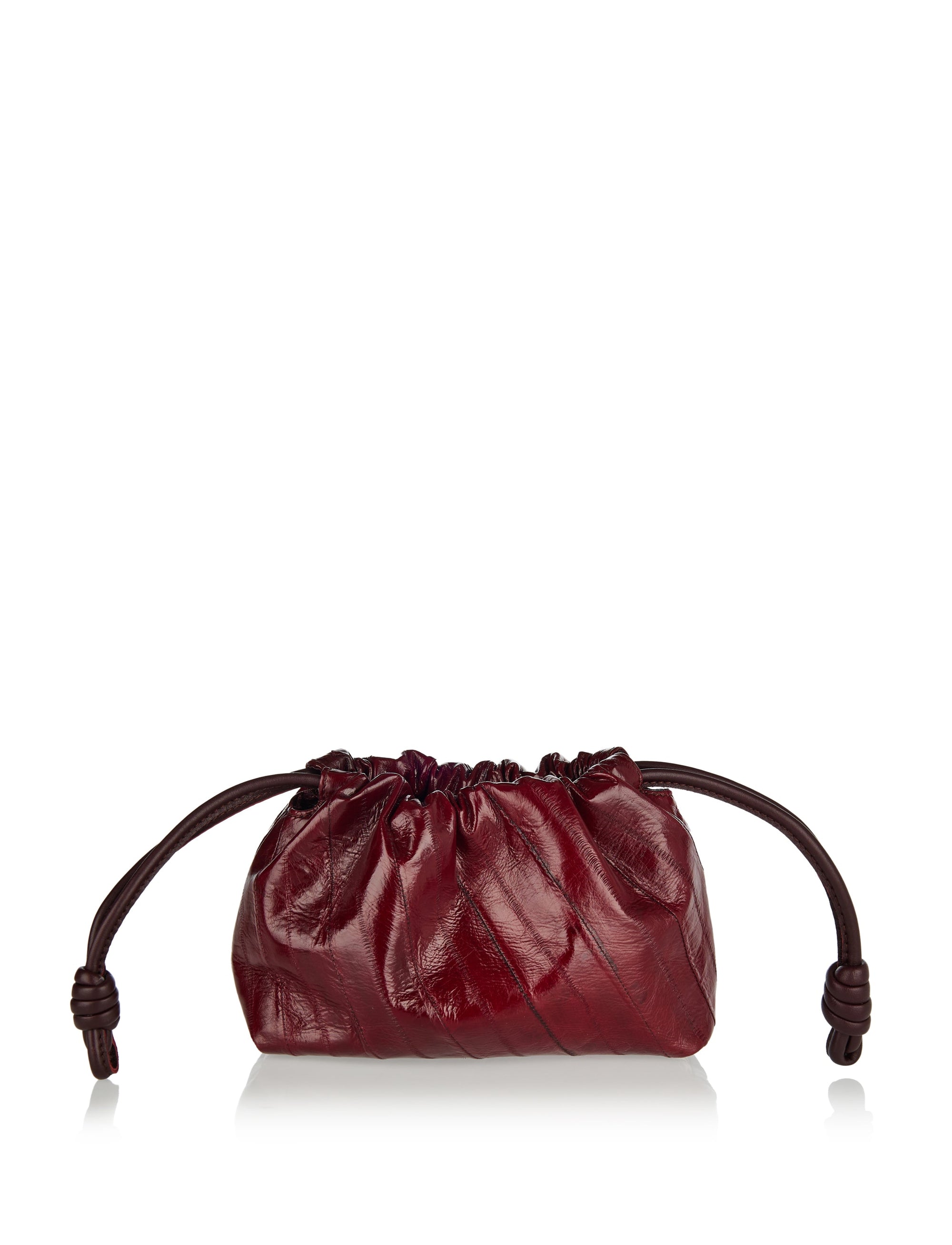 Mini Flamenco Hagfish Leather Purse Loewe – Гарантія оригінальності – детальний вид
