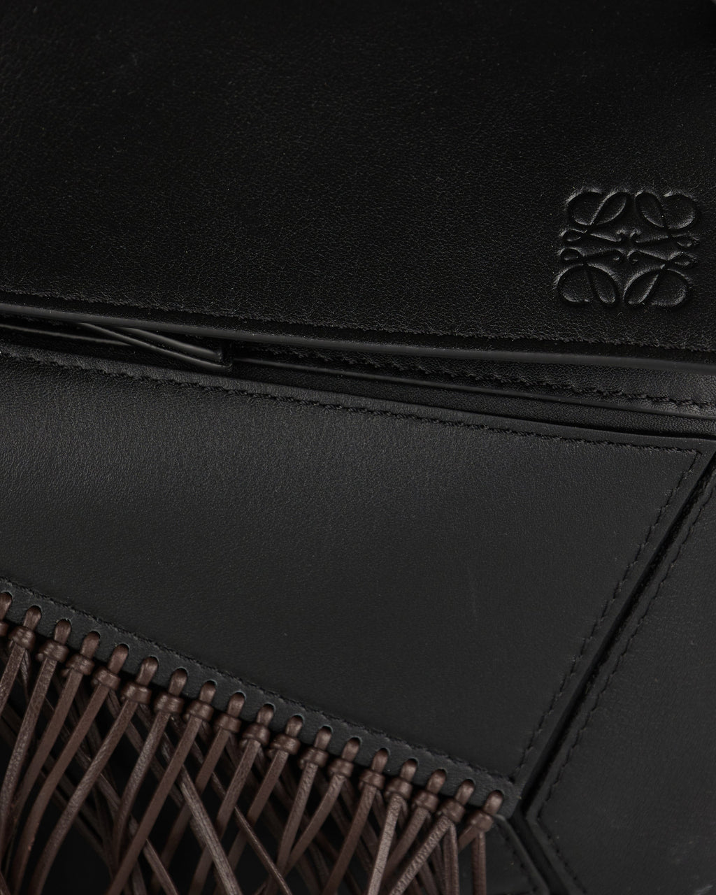 Fringe Small Puzzle Leather Bag Loewe оригінал – Купити в Україні – збільшений вид
