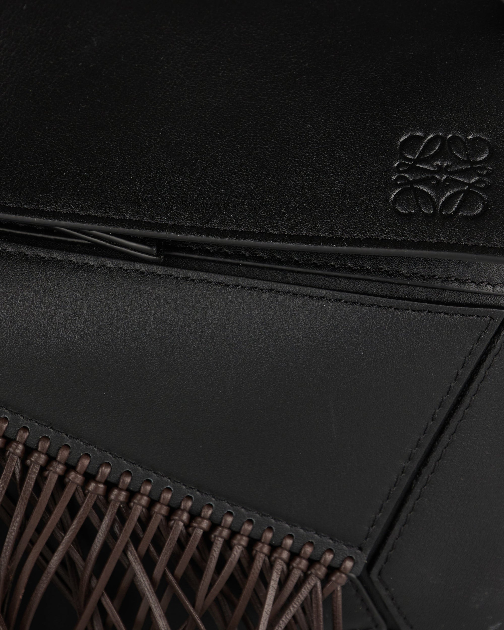 Fringe Small Puzzle Leather Bag Loewe оригінал – Купити в Україні – збільшений вид