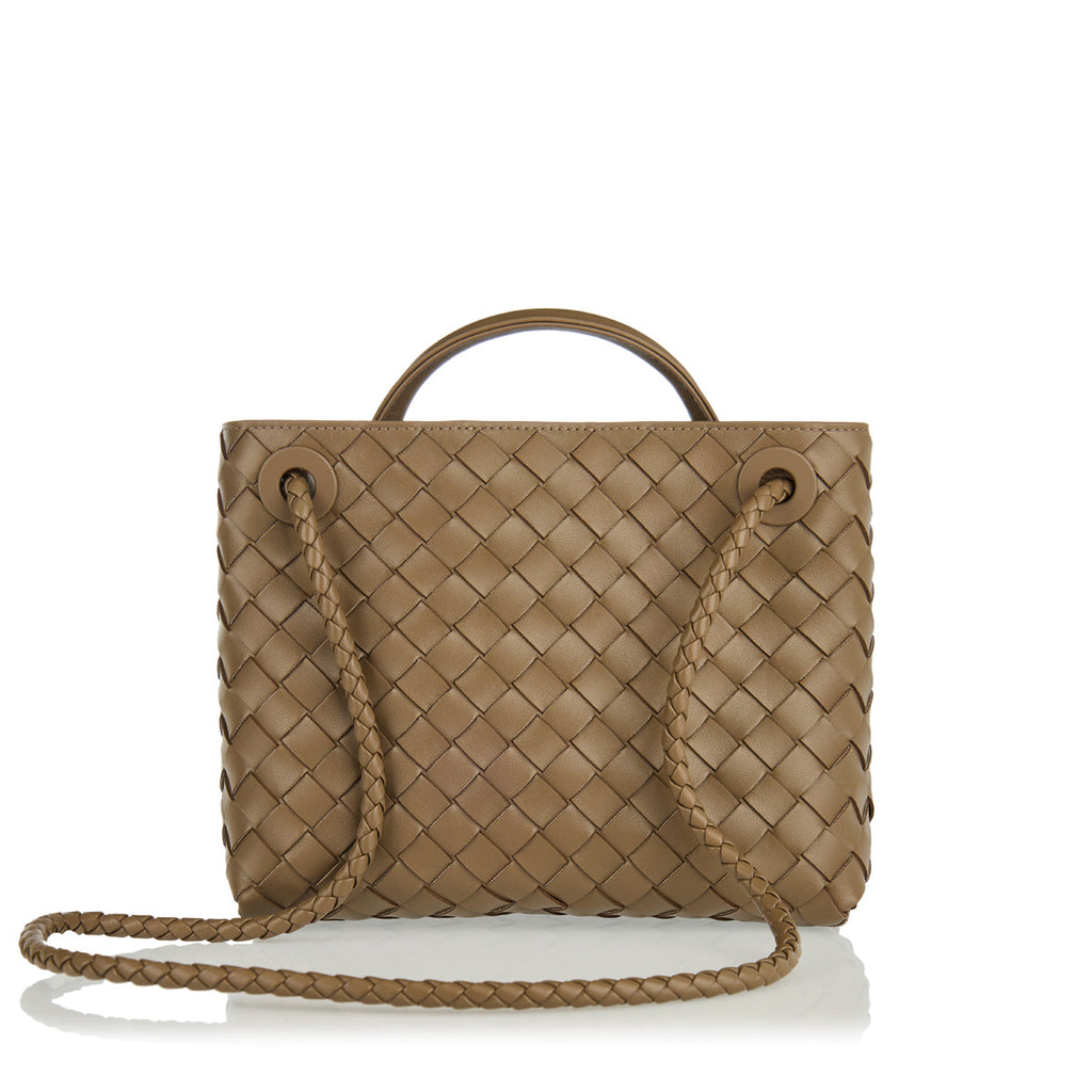 Andiamo Small Leather Tote Bottega veneta оригінал – Купити в Україні – детальний вид