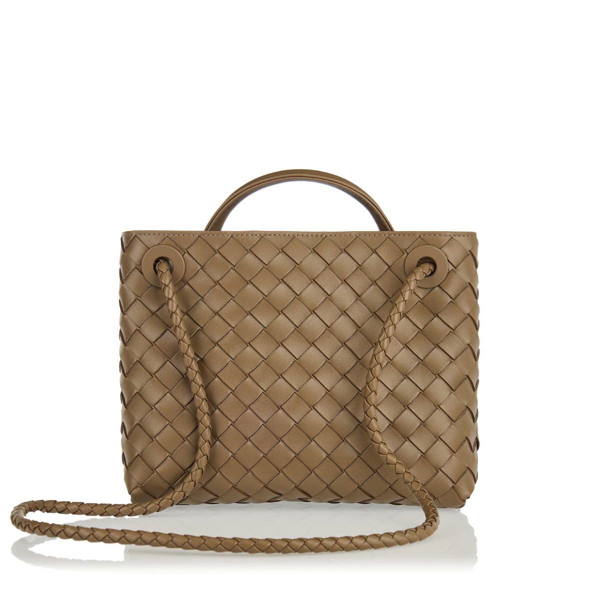 Andiamo Small Leather Tote Bottega veneta оригінал – Купити в Україні – детальний вид